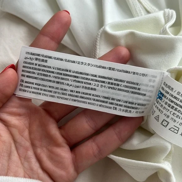 Abercrombie & Fitch Seamless Asymmetrical Bridal Bodysuit - Picture 6 of 6